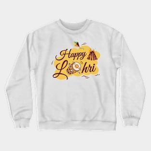 Happy Lohri Punjabi Sikh Festival Crewneck Sweatshirt